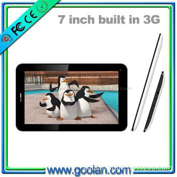 Allwinner a13 7 inch built in 3G android tablet pc